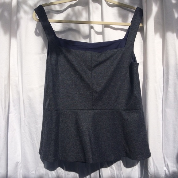 Shirt Peplum Wool Blend - Picture 3 of 8